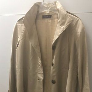 Searle Women's Trench-style Coat Fully lined Beige Sz 6